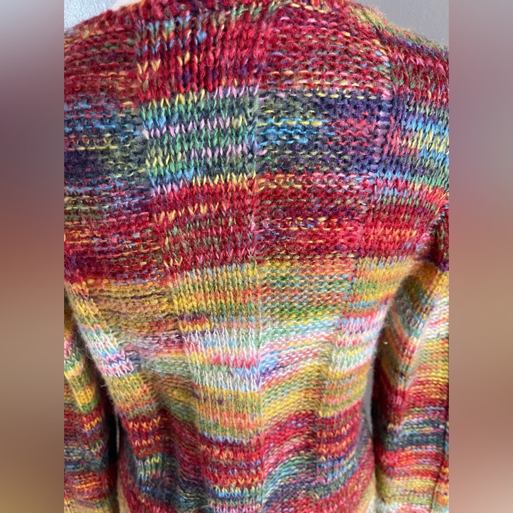 RUE21 Multicolor Knit Sweater With Pockets Size XL - Picture 3 of 5